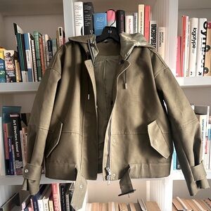 Military Jacket Unisex Oversized